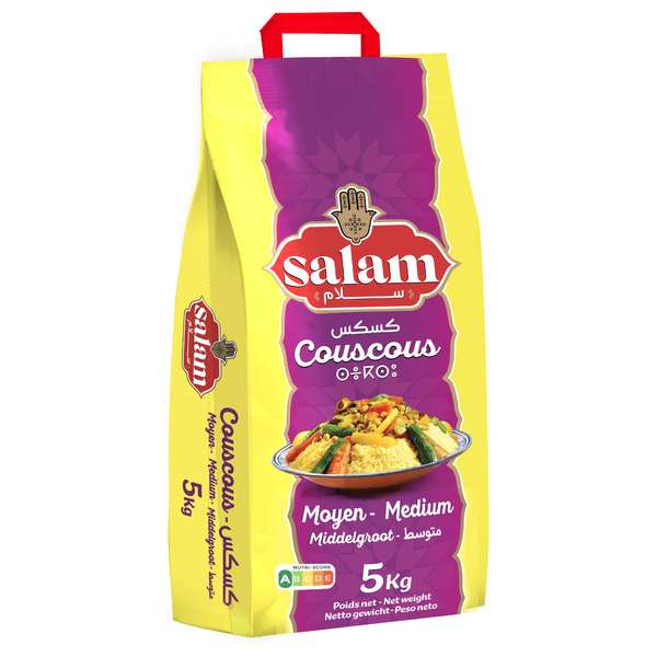 Photo Couscous moyen 5kg Salam