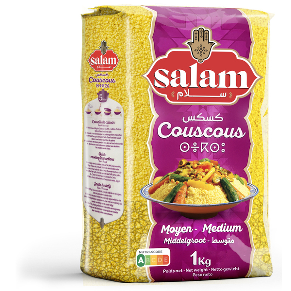 Photo Couscous moyen 1kg Salam