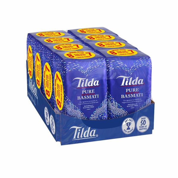 Photo Riz basmati 7+1 kg Tilda