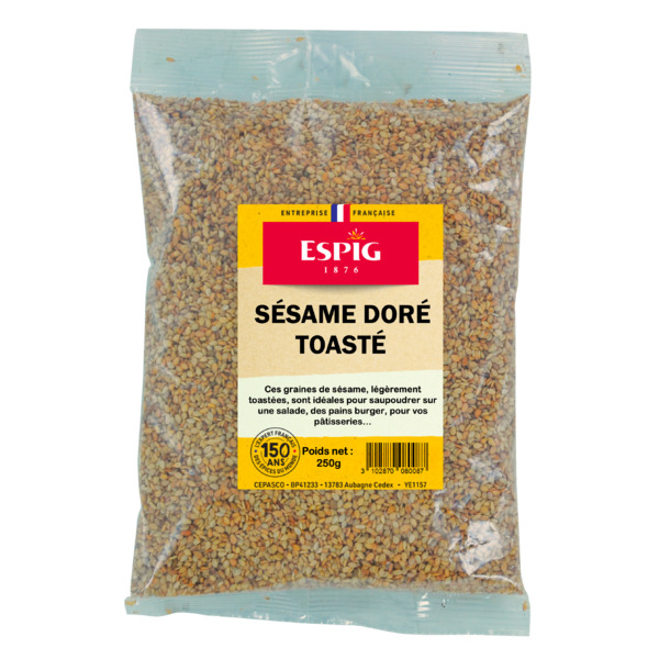 Photo Sésame doré toasté 250g Espig
