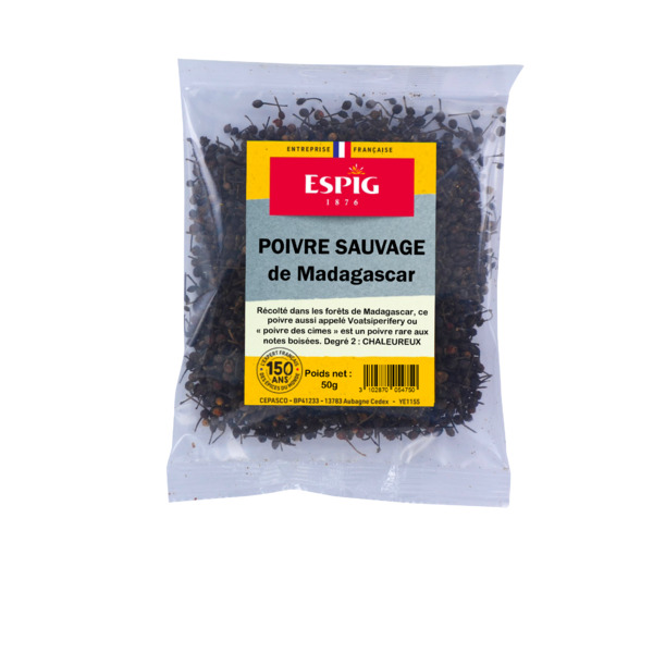 Photo Poivre Sauvage de Madagascar 50g Espig