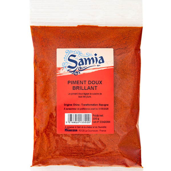 Photo Piment doux brillant 100 g Samia