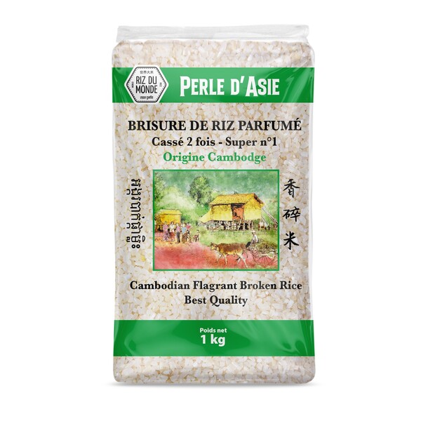 Photo Brisure de riz cassé X2 1kg Riz Du Monde