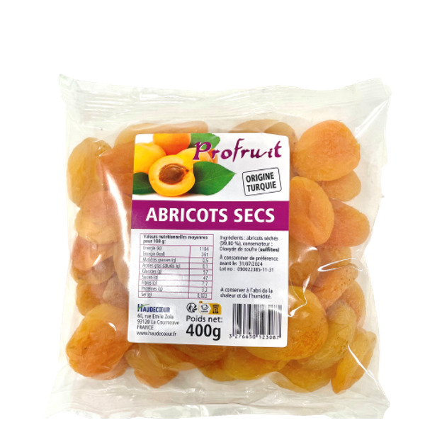 Photo Abricots secs 400 g Profruit