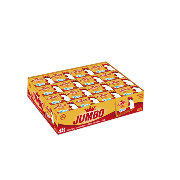 Photo Bouillons cubes poulet 480 g Jumbo