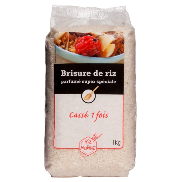 Photo Brisure de riz casséx1 1 kg Riz Du Monde