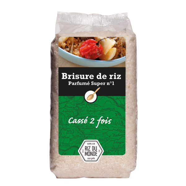 Photo Brisure de riz casséx2 1 kg Riz Du Monde
