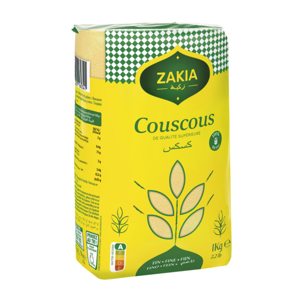 Photo Couscous fin 1 kg Zakia