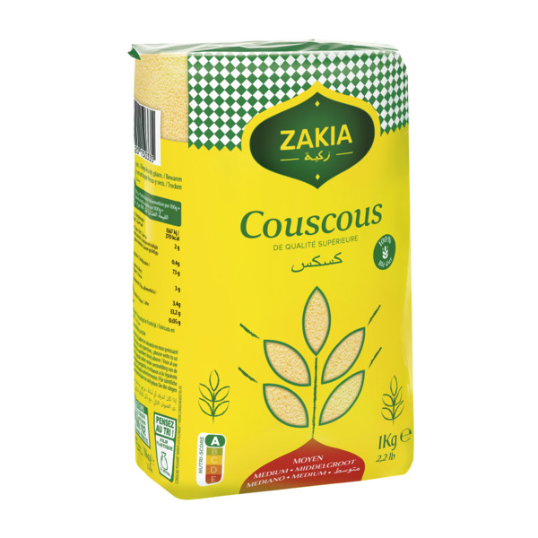 Photo Couscous moyen 1 kg Zakia