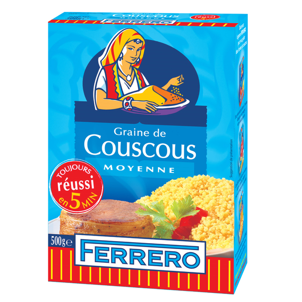 Photo Couscous moyen 500 g Ferrero