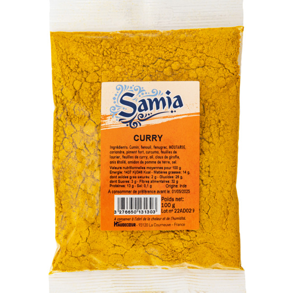 Photo Curry 100 g Samia