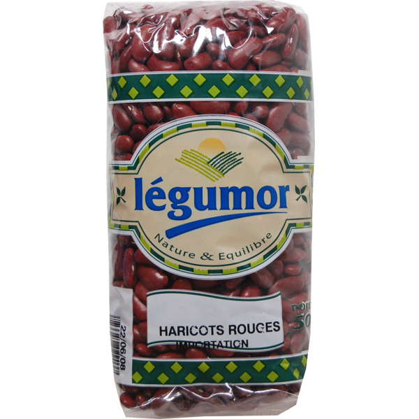 Photo Haricots rouges 500 g Legumor