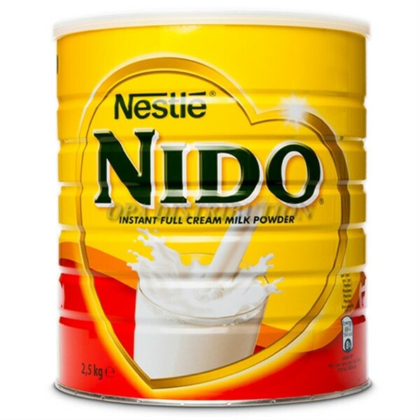 Photo Lait entier en poudre Nido 2,5 kg Nestle