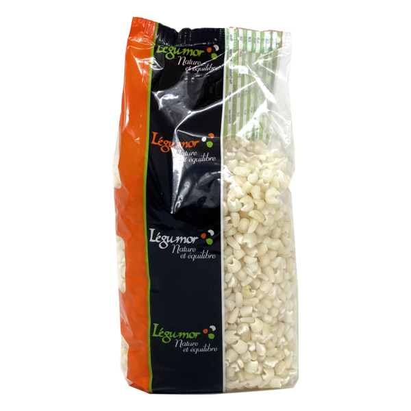 Photo Maïs dégermé blanc 1 kg Legumor