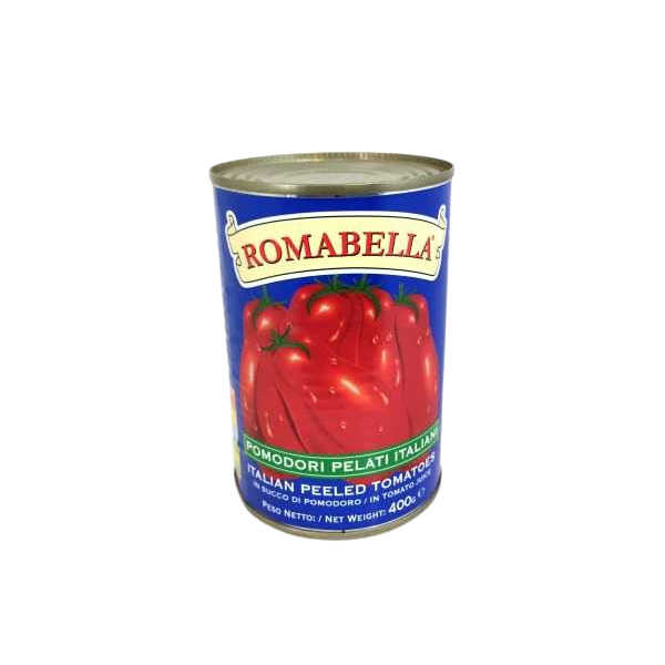 Photo Tomate pelée 1/2 400 g Romabella
