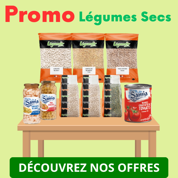 Temps fort Promo Légumes Secs