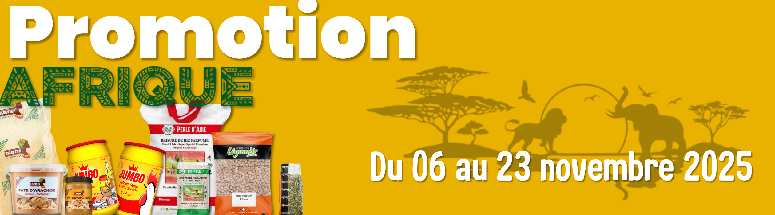 Temps fort PROMO AFRIQUE NOVEMBRE 2025