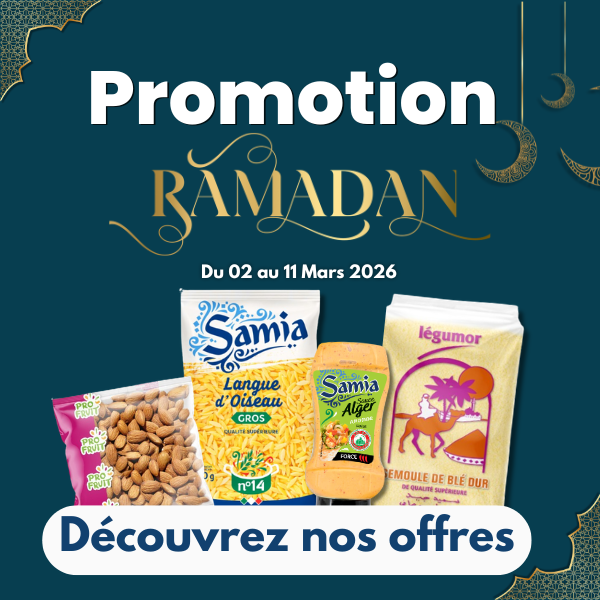 Temps fort Découvrez nos offres exclusives Ramadan jusqu'au 11 mars !