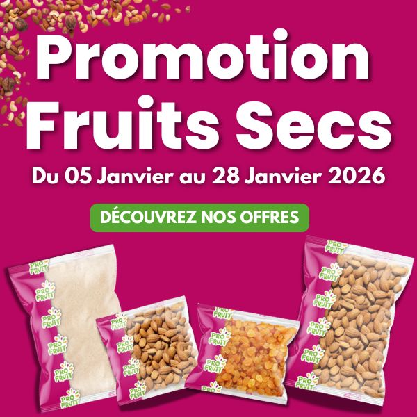 Temps fort Découvrez nos offres spéciales fruits secs !