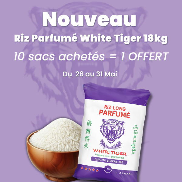 Temps fort Découvrez notre nouveau riz parfumé
